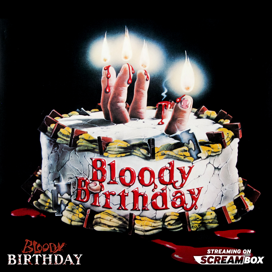 Bloody Birthday was released on this day in 1981!

The nightmare begins with the kids next door on SCREAMBOX.