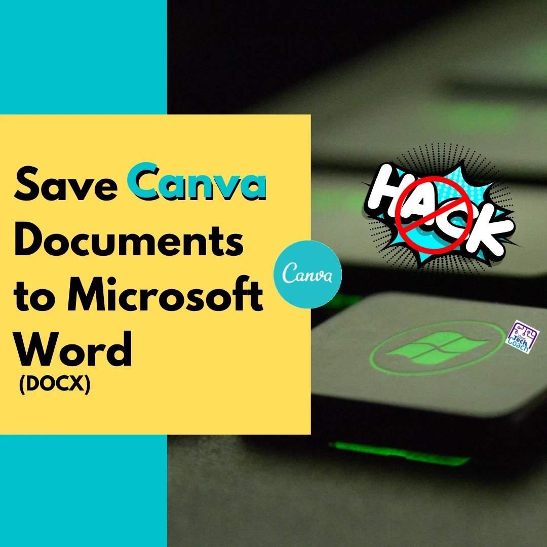 Optimize your workflow with this new Canva to Word export feature. Perfect for students, professionals, and content creators!

youtube.com/watch?v=FVHr8J…

#canvadocs, #canvaword, #Canva2024,  #YourTechCoach, #CanvaTips, #learnsomethingnew