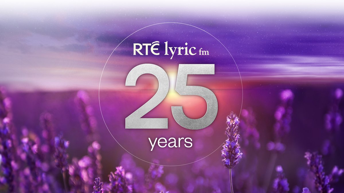 Only 3 days to go!🎉
Celebrate 25 years of RTÉ lyric fm!  
Tune in for our live gala concert with the @rte_co at 7.30pm on May 1st 💜🎶
#RTÉlyric25