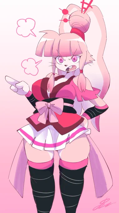 Who is being scolded by Umeko?It starts with... an "L" and ends with an "O". 