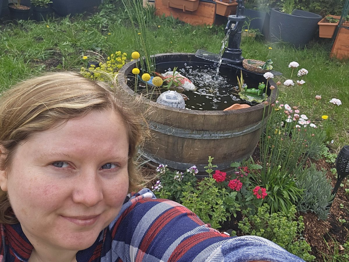 #garden day 💖💕☀️