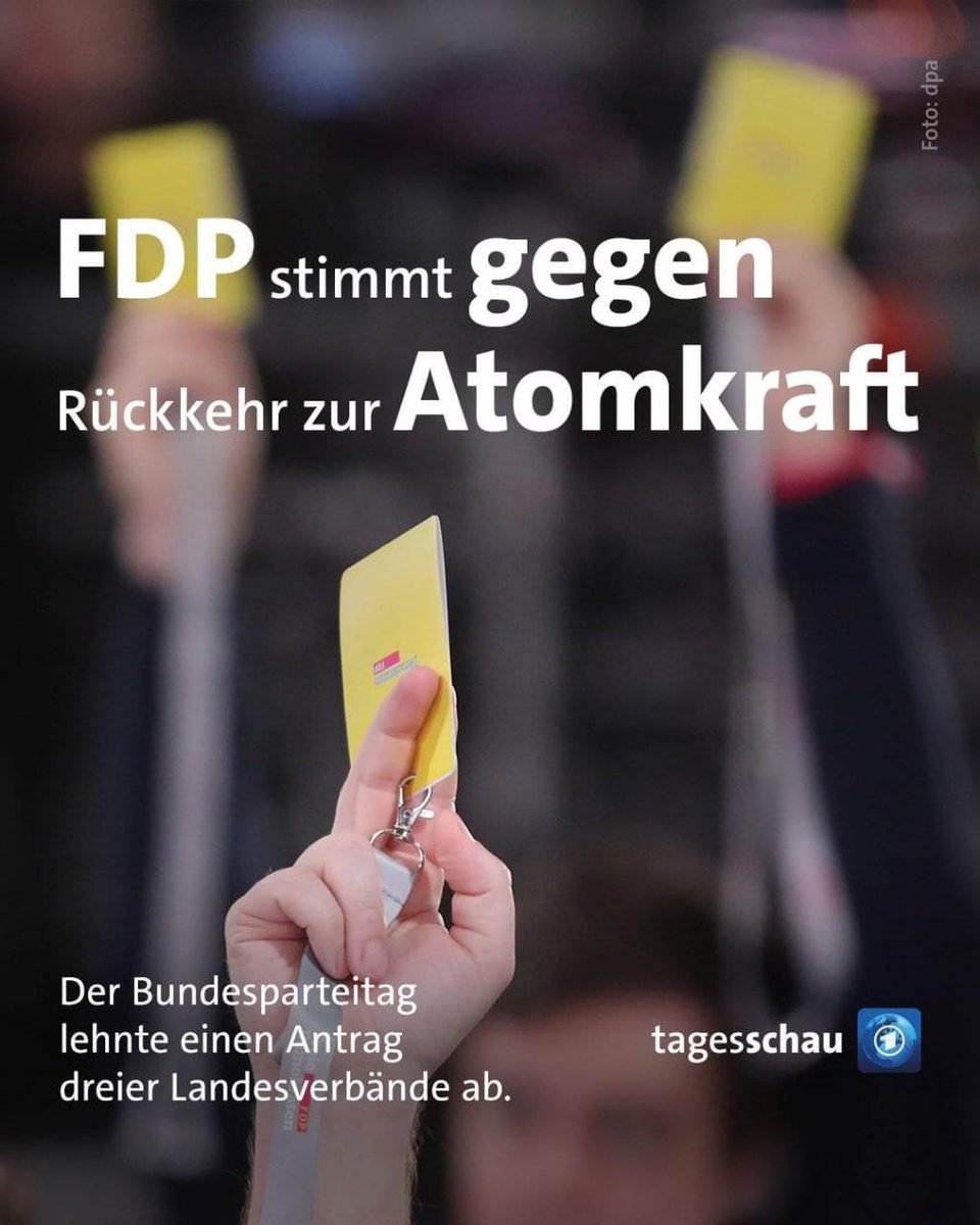 #Kubicki war bestimmt energisch dagegen, um sich bei der Abstimmung dann standesgemäß zu enthalten😉

#Atomausstieg #Atomkraft #FDP #FDPschadetunsAllen