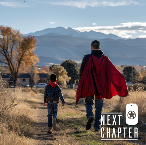 You don’t need superpowers to be a Superhero for your children.

#MonthOfTheMilitaryChild #NextChapter