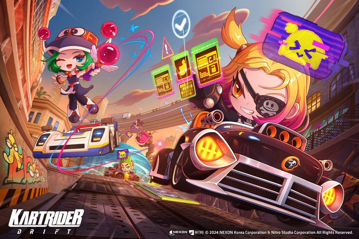 Like the artwork on these

#kartriderdrift