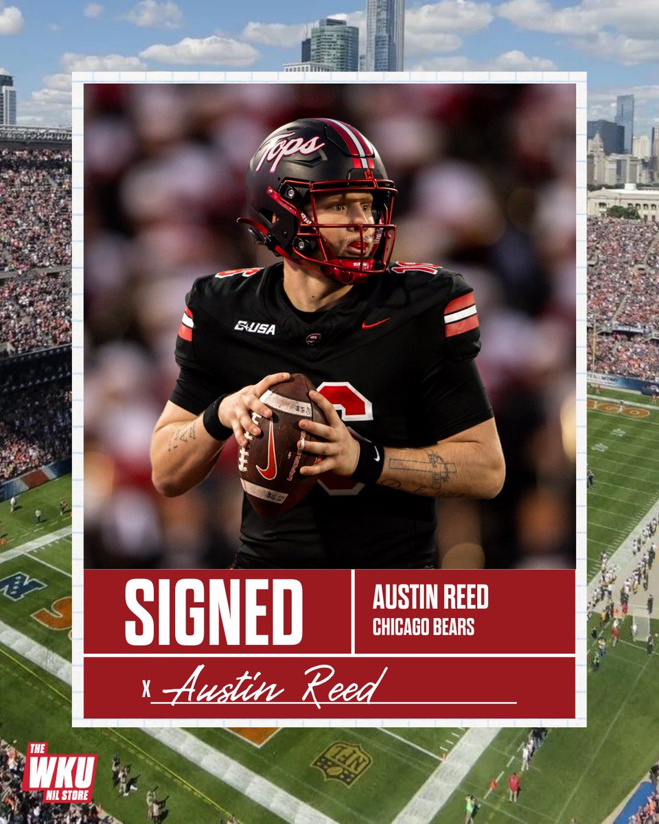 Congrats to our very own @Areed365 for signing with the @ChicagoBears ‼️‼️ Good luck❕ #GoTops