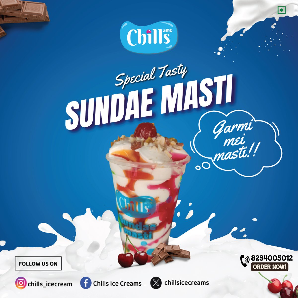 Experience pure bliss in every scoop with Sundae Masti Ice Cream – where creamy goodness meets nutty perfection! 🍨✨

#durg #icecreamtime #rajnandgaon #icecreamlover #IcecreamLover #summer2024 #bhilai #familytimetogether #icecream #chillsicecreams #bhilaicity