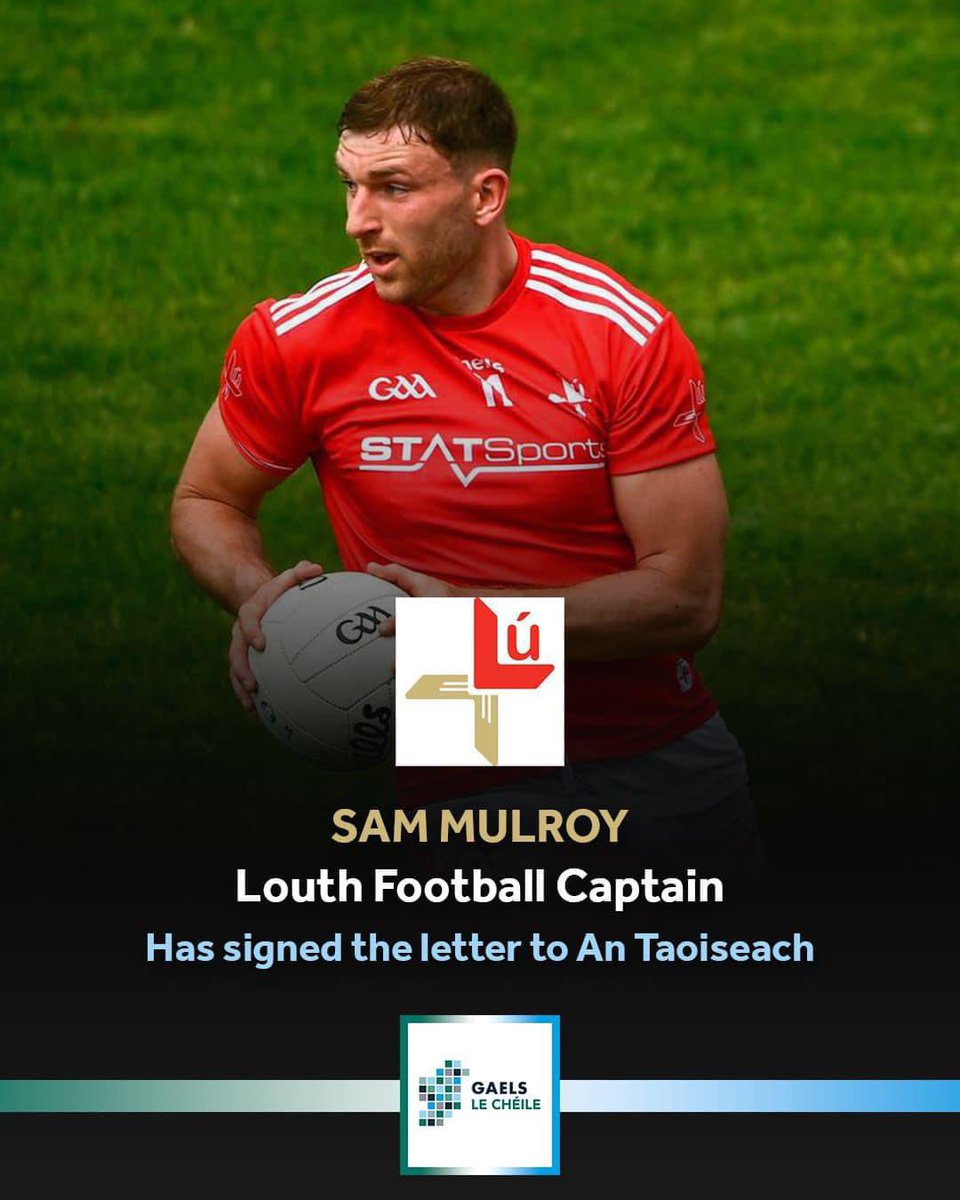 A great win for Louth over Kildare in the Leinster semi final 👏👏 Maith sibh to Sam Mulroy & the team💪 Be like Sam. Play your part. Sign our letter & support the campaign. gaelslettertotaoiseach.ie