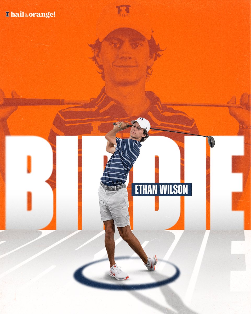 B1G Championship | Rd 3 .@ethannwilson4 tallies the first birdie of the day for the Illini on No. 3! 📊: ow.ly/jQQT50RoHLf #Illini // #HTTOa