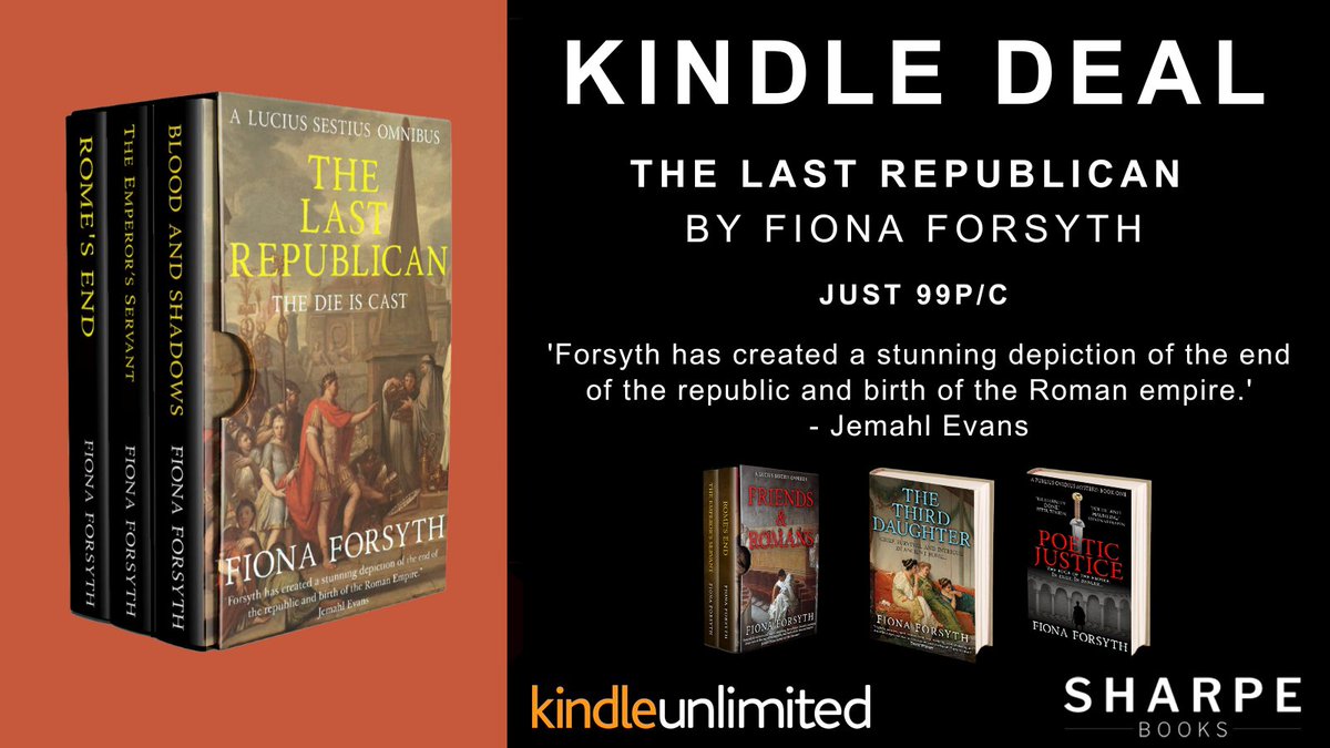 #KindleDeals #99p The Last Republican, By @for_fi 'A stunning depiction of the end of the republic and birth of the Roman empire.' amazon.co.uk/dp/B0BDTBFH6R/ @romanhistory1 #histfic #romanempire #bookboost