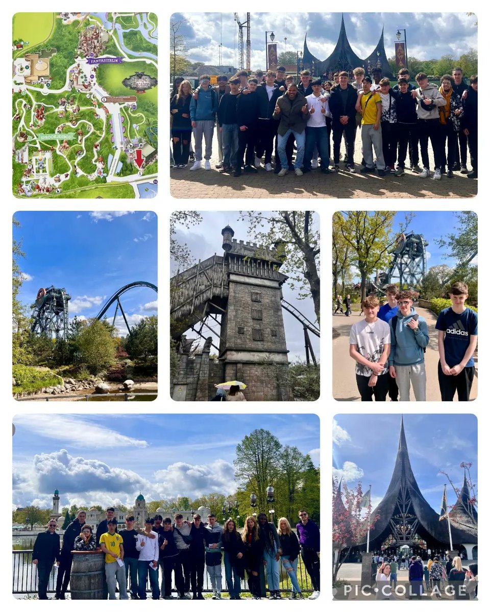 Day 2 of our Border Hopping Tour 🇩🇪🇧🇪🇳🇱 and we visited the fantastic Efteling Theme Park 🎢 lots of fears faced on on the Roller Coasters 🤢😯 #WeAreSalle