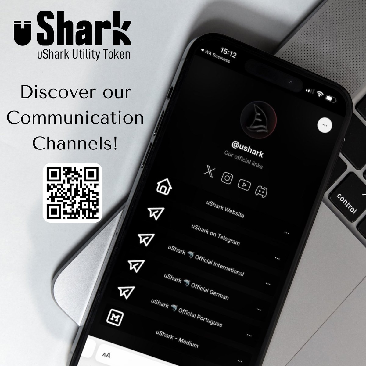 🗣️ Discover our communication channels!

➡️ linktr.ee/ushark

Get in touch with uShark 🦈

#uShark #StartupInvesting #CryptoInnovation #NFTCommunity #uSharkEliteClub #StartupRevolution #uSharkToken #InvestWithuShark #FutureOfStartups #Crypto #Cryptocurrency
