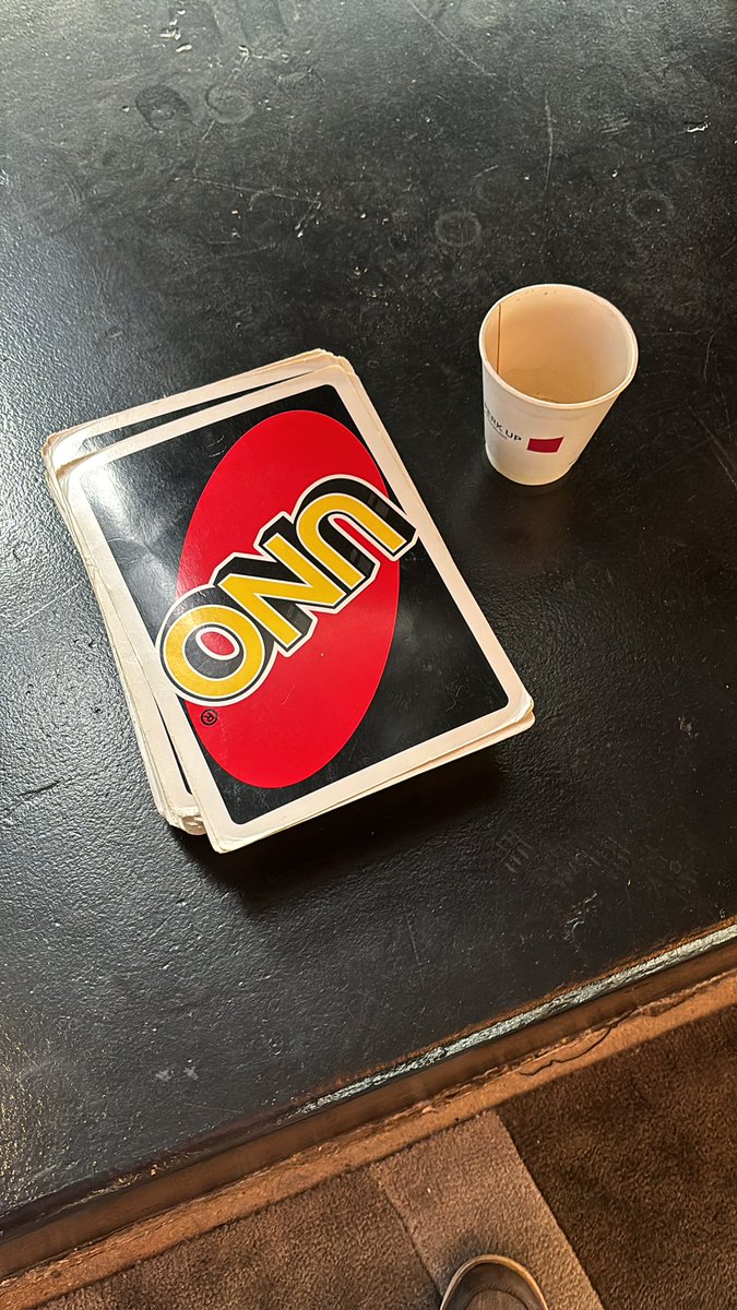 Big ass Uno cards Yes