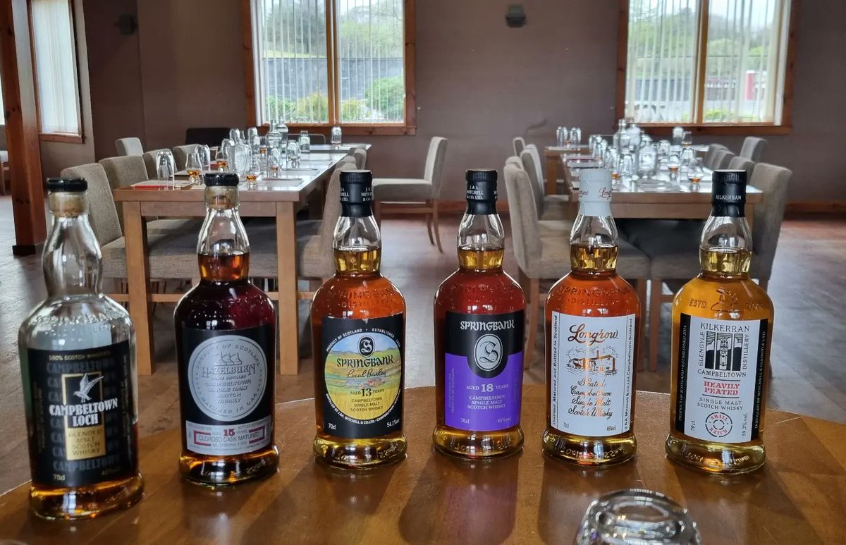 Whisky tasting with @Springbank1828 at the Stornoway Golf Club last night. What an amazing lineup of drams. Thanks Melanie #springbank #springbankdistillery #whiskytasting