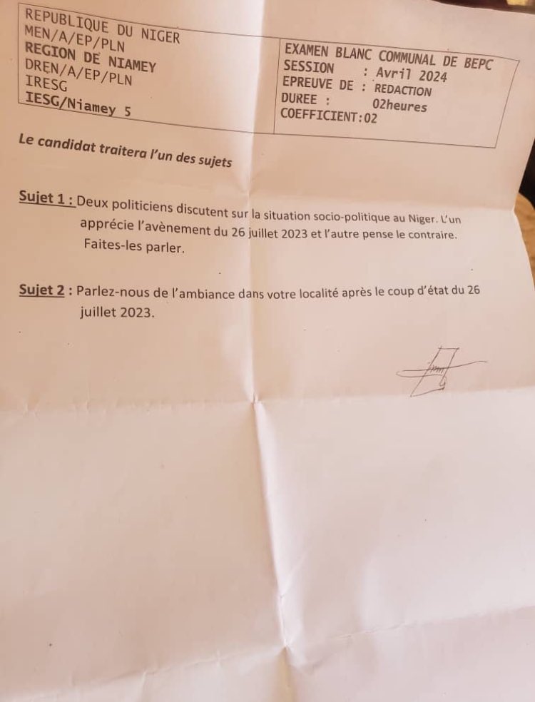 Normalisation idéologique. Dire qu’il y a 9 mois et 3 jours, #Niger avait encore un président de la République… Un vrai ! Éternel respect à vous @mohamedbazoum ! @vieuxmko @KLimantinguiri @ighazer @MaixSOME @hervegogo @almouslime @aboussalwa @Kath64230 @Michele_SABBAN @JusteAKah