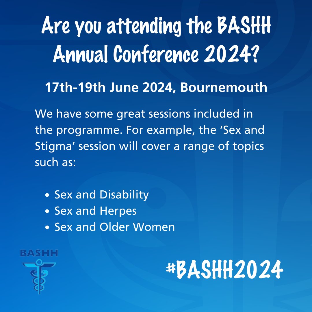 #BASHH2024 is fast approaching! Explore our conference programme, which covers a range of engaging topics led by expert speakers. Check out what sessions we have in store ➡️ bit.ly/BASHH2024