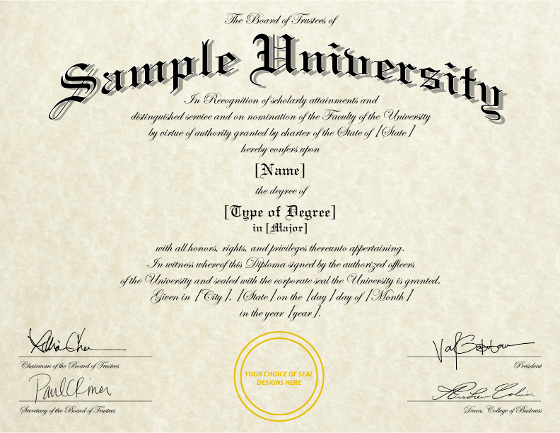 The US Dept of Education just sent me a package and a letter that states “since I helped Pay off a student’s tuition”, I in fact, am eligible to receive their diploma and degree! This was inside the package! Anyone else get theirs? (satire)