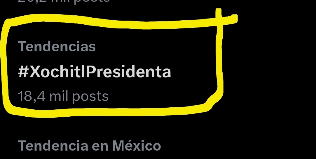 JeSuisLaBOA's tweet image. Vecinos, tenemos  a #XochitlPresidenta con 18 mil 400 posteos, yo creo podemos triplicar esa cantidad, ¿qué opinan?

Depositen aquí su #XochitlPresidenta 

🔄 rt para mayor alcance.