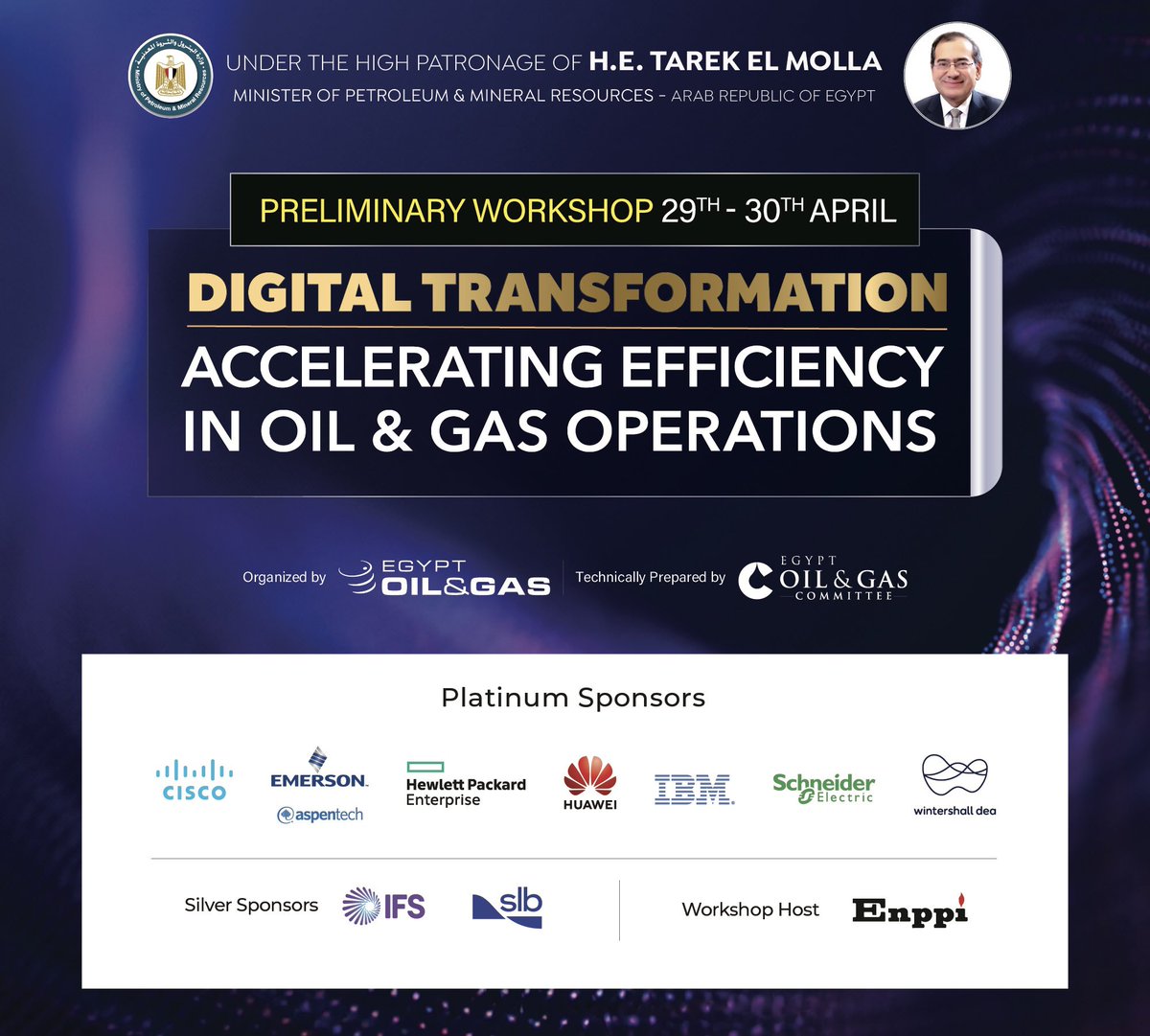 Our preliminary workshop for the Digitalization Event “ Digital Transformation accelerating efficiency in Oil & Gas operations” starts tomorrow. Stay tuned for insights, inspiration, and the first steps towards a future of innovation. #Digitalization #Techworkshop