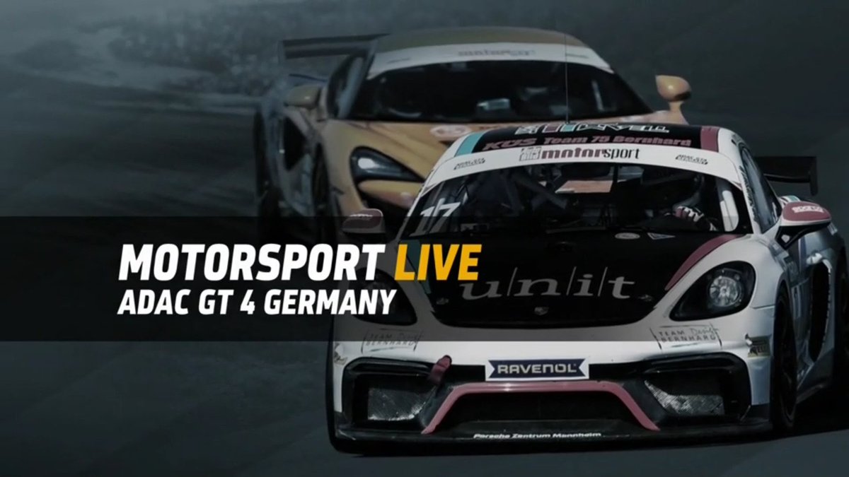 Weiter geht es in Oschersleben mit dem Rennen der #GT4Germany jetzt live auf @Sport1 im FreeTV bis 17:00Uhr und komplett Live im Stream (tv.sport1.de/live/event/150…) das Rennen am heutigen Sonntag