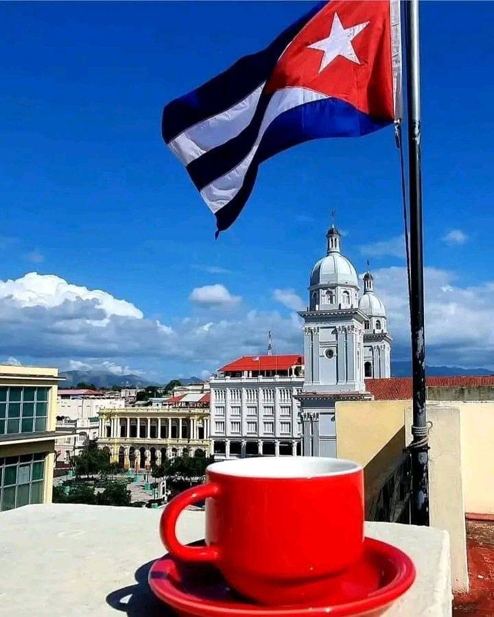 Mi #Cuba 🇨🇺✌️, un café... y el placer de leerles! Se cuidan Xter@s!