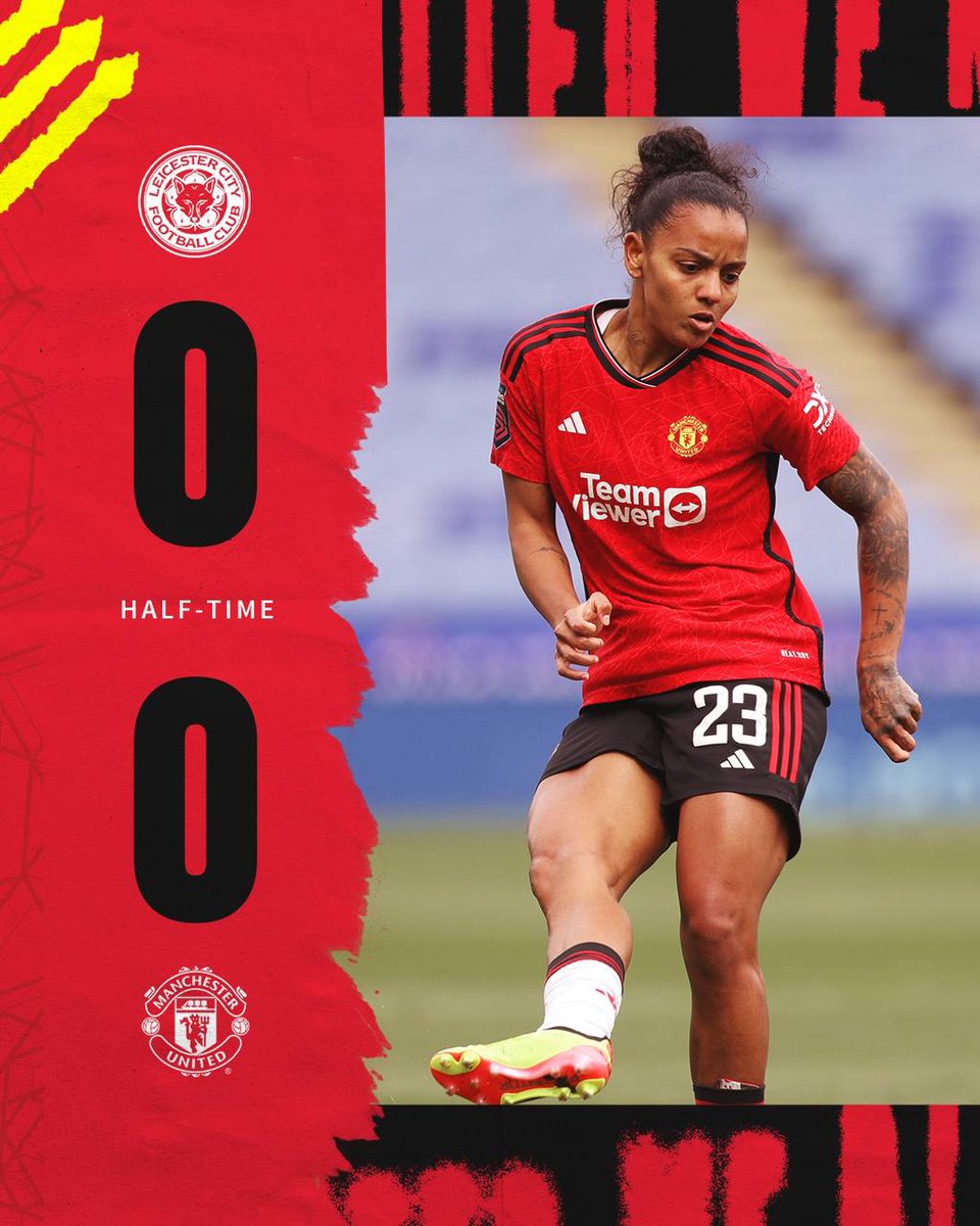 ⚖️ Finely balanced going into the break. 

#MUWomen