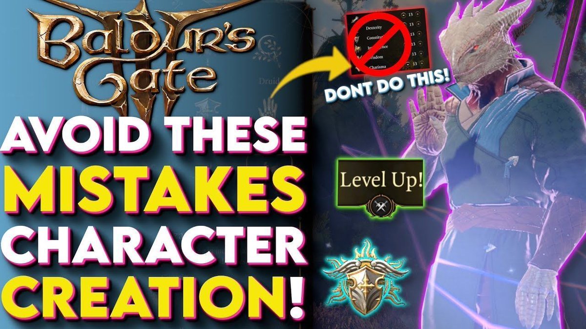 Mistakes to Avoid In Character Creator In Baldur's Gate 3! - Baldurs Gate 3 Character Creation Guide bit.ly/3UyWy1H    #gaming #GamesTj   (video) #GameGuide