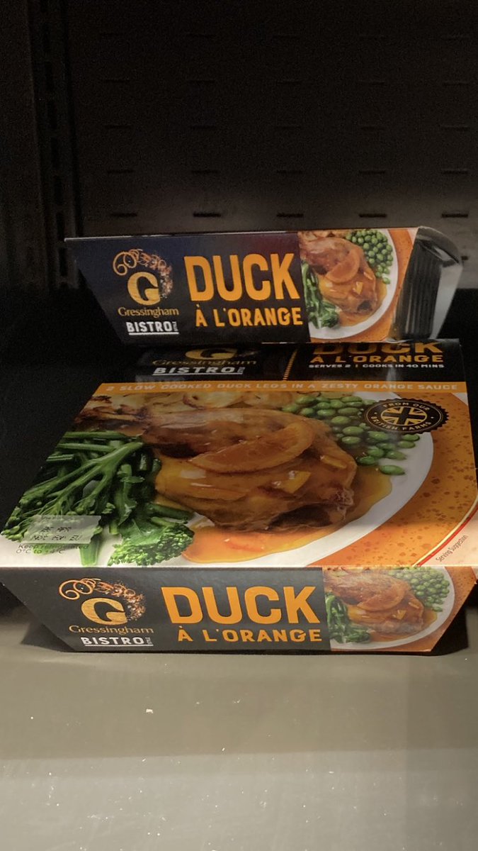 How do you say “Duck a l’orange” in French? @AldiUK #DelBoy