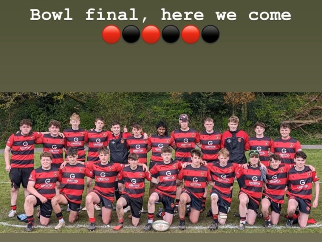 Congratulations to our fantastic U16s who have made it to next week's bowl final. Awesome effort for a great bunch of boys. One more game 💪💪💪.