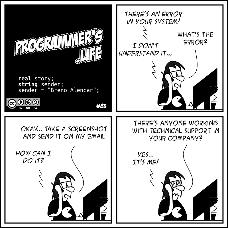 developers_life's tweet photo. Comic #83 (02/07/2014): Screenshot https://t.co/r7Bwwzytxr #developerslife #webcomic https://t.co/LorPUTqzuk