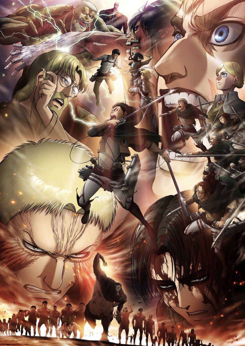 5 years ago today, Attack on Titan Season 3 Part 2 started airing