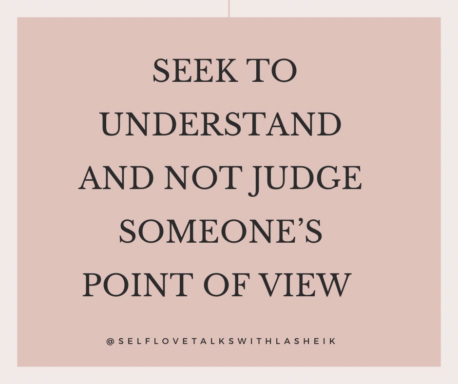 Even if you don’t agree with someone else’s beliefs or point of view, respect what they have to say #selflovetalks #selflovetalkswithlasheik #selfloveadvocate #Motivationalquote #healingjourney #selflovejourney #selflovequotes #selfworth linktr.ee/lasheikcalhoun