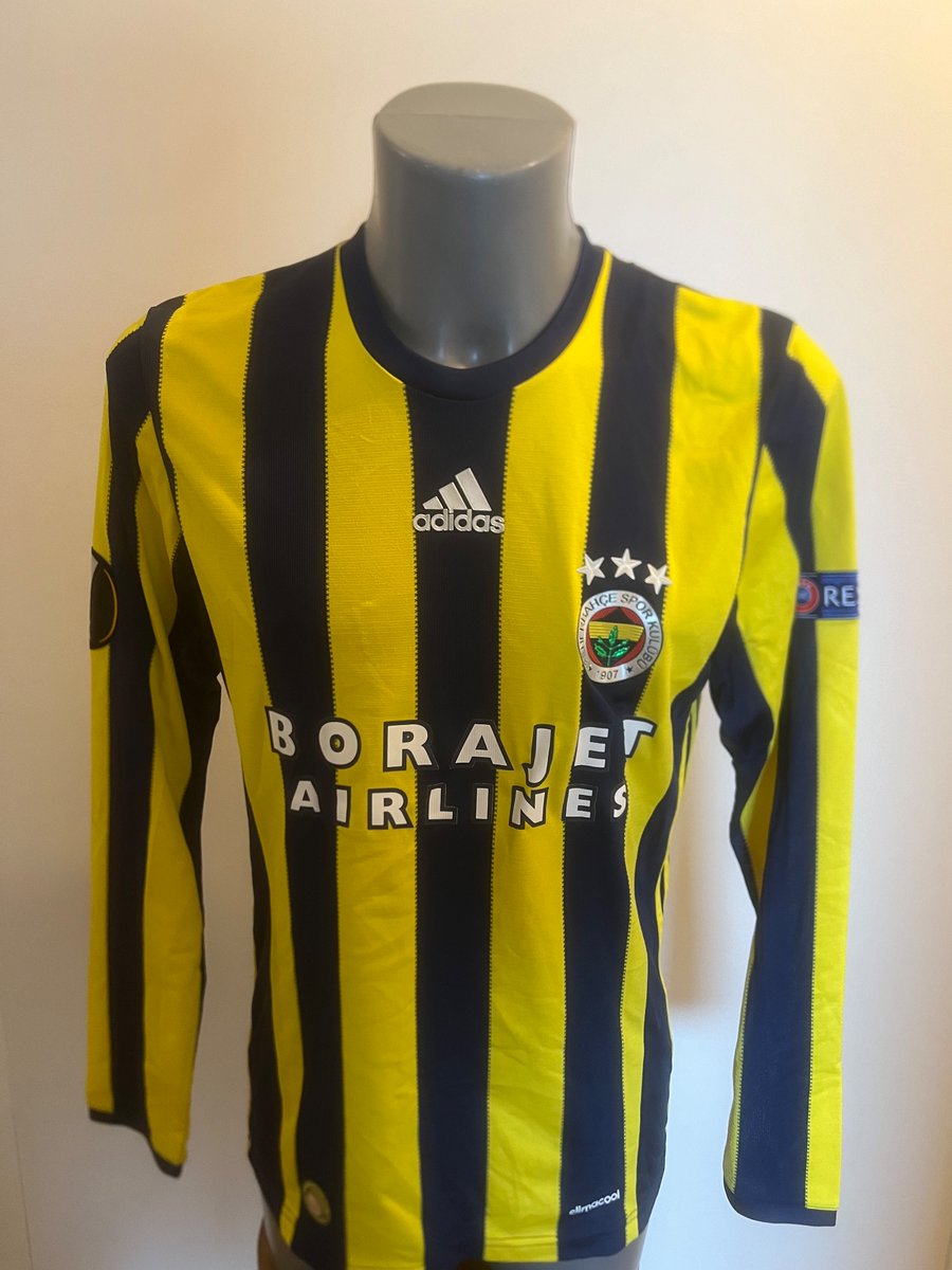 MatchwornStrip's tweet image. Match worn Hasan Ali Kaldirim shirt worn in a Europa League Group Stage tie against Manchester United in 2016. The Turkish club won the feisty encounter in Istanbul 2-1