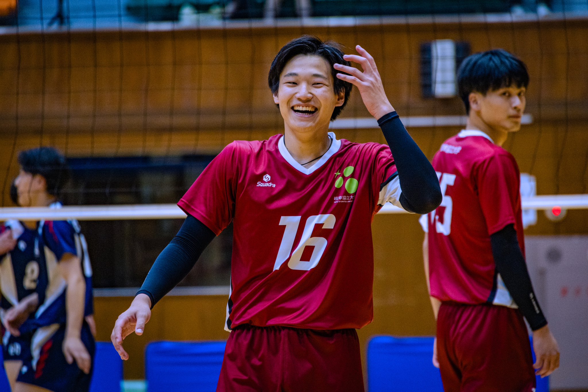 岐阜協立大学 バレーボール短パン 2023.7.17(月) いしかわ総合スポーツセンター 第73回中部日本6人