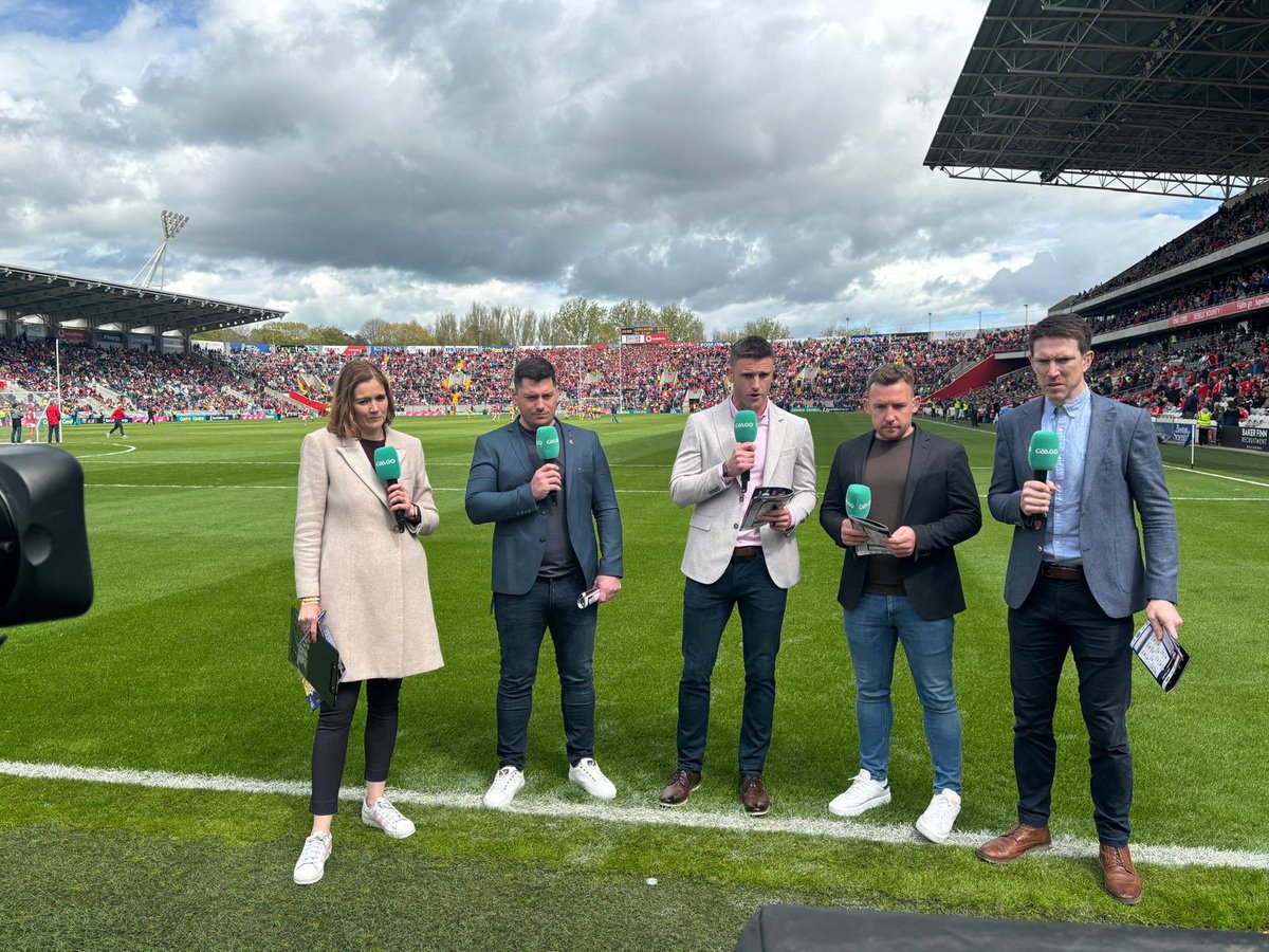 Great to be close to home today with @GAAGO for <a href="/OfficialCorkGAA/">Cork GAA</a> v <a href="/GaaClare/">Clare Gaa</a> Just a pity for us that the home team didn’t come out on top 🥴