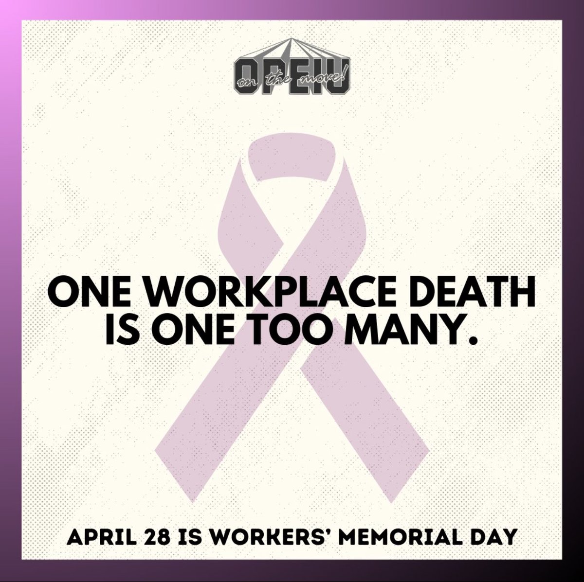 Today and every day, we honor the memory of workers who needlessly lost their lives at work. We have the capacity to prevent every single workplace death and must do everything in our power to protect working people. aflcio.org/reports/dotj-2… #WorkersMemorialDay