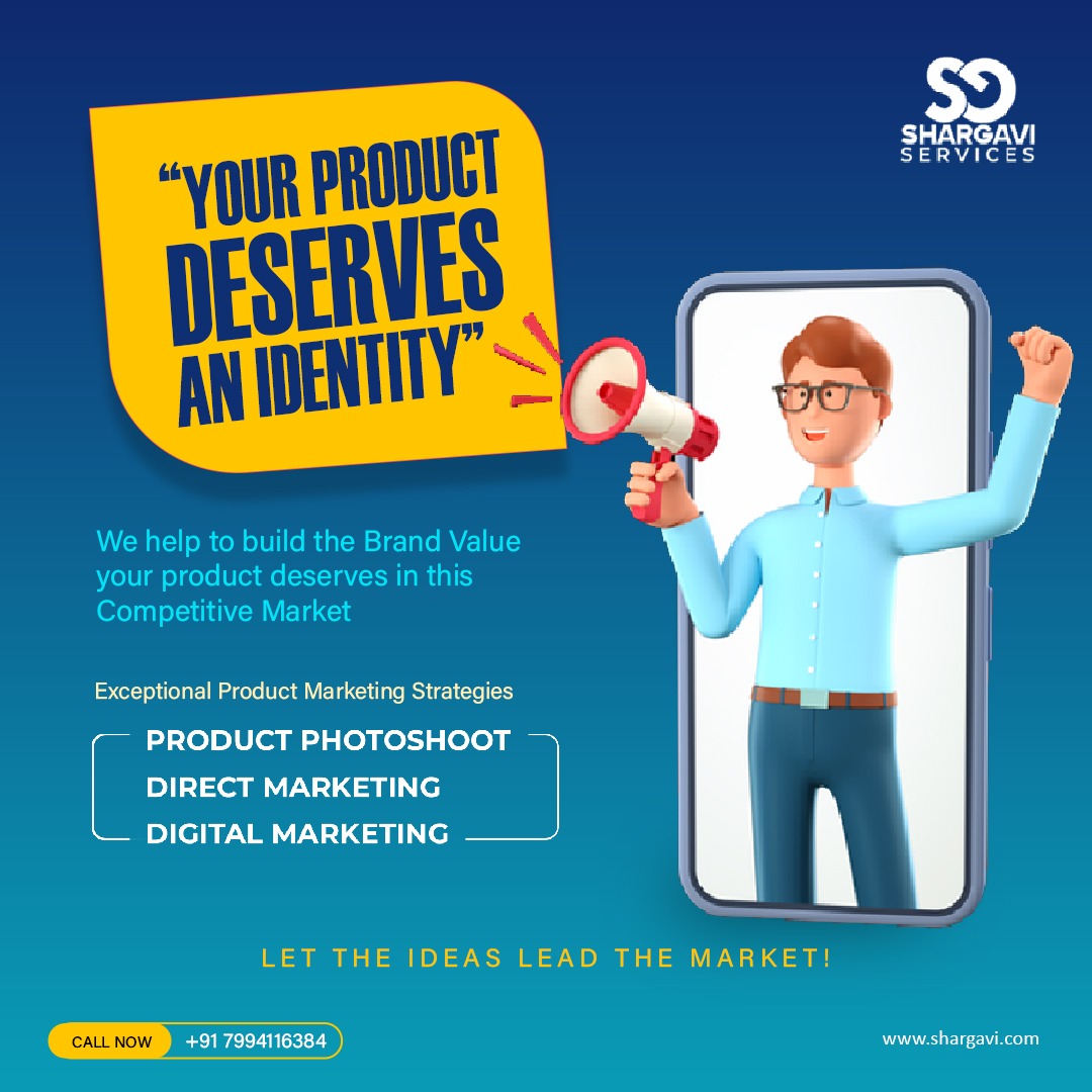 🚀 Take your product marketing game to new levels with these winning strategies! From compelling photoshoots to influencing storytelling, discover the keys to unlocking your product's potential with Shargavi. 💼✨ 

#ProductMarketing #ShargaviServices #Shargavi #Trending
