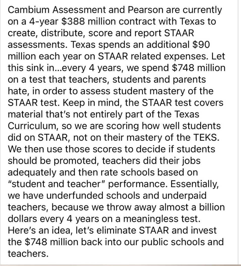 You’re doing a great job of avoiding answering questions. The elite and lobbyist have taught you well. This is the original post that you have yet to comment on.  

Companies making billions off my tax dollars. Do I see a dividend? No.  But it does go to your pocket. #SD7 #Txed