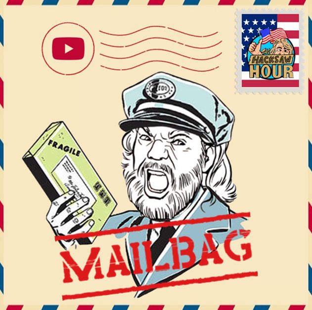 Available RIGHT NOW on YouTube! Watch the new Mailbag episode of The #HacksawHour only at YouTube.com/@EverybodysGot… Make sure to subscribe, TOUGH GUY!!