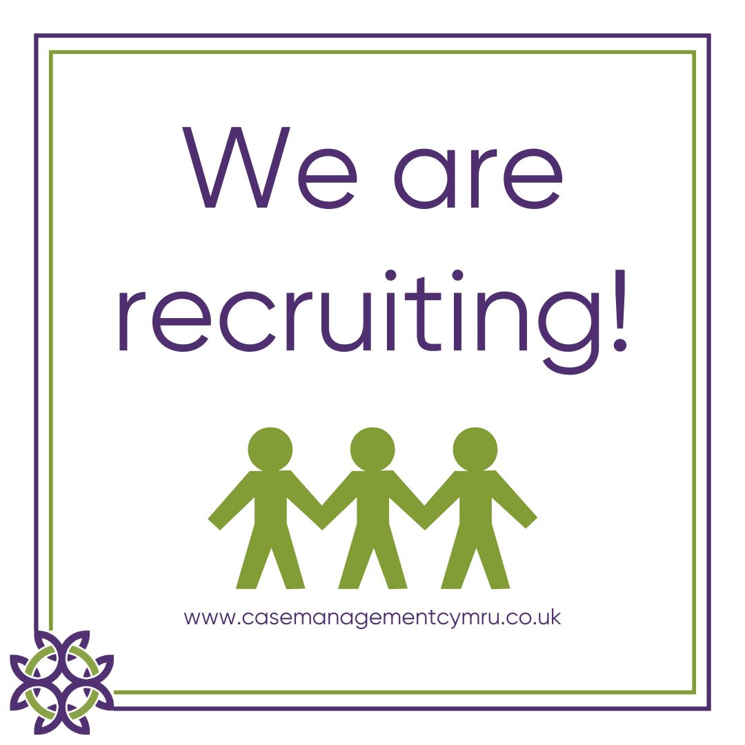 We are recruiting! Please take a look at our website via the link below to view our current vacancies: casemanagementcymru.co.uk/vacancies/ #recruiting #support #southwales #care #healthcare