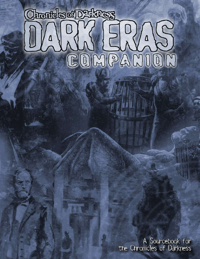 On this day in 2017 we released the Chronicles of Darkness Dark Eras Companion! This book offers eleven new eras for Chronicles of Darkness! Available in POD and PDF at @DriveThruRPG drivethrurpg.com/product/207879… #chroniclesofdarkness #CofD #ttrpg #DarkEras
