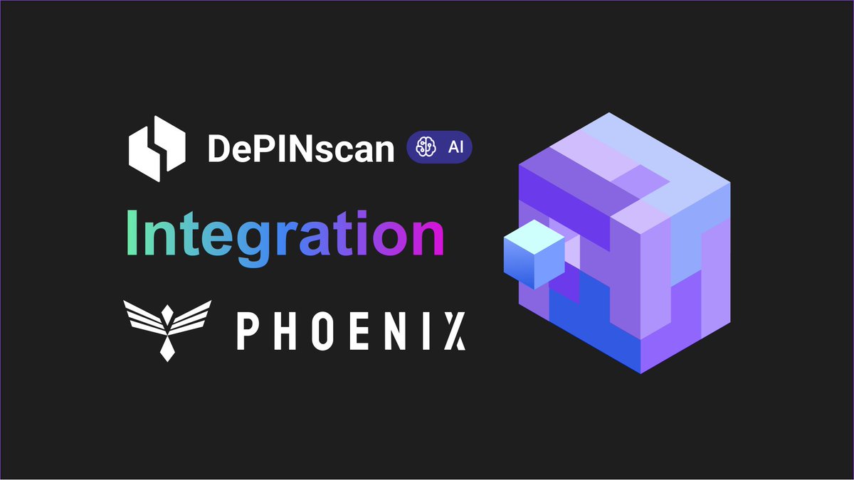 Phoenix is now live on DePINscan by @iotex_io. 

With the upcoming launch of #PhoenixNode, we are contributing to a thriving and vibrant AI X DePIN ecosystem.

Explore more at: depinscan.io/projects/phoen…

#DePin  #AI  $PHB