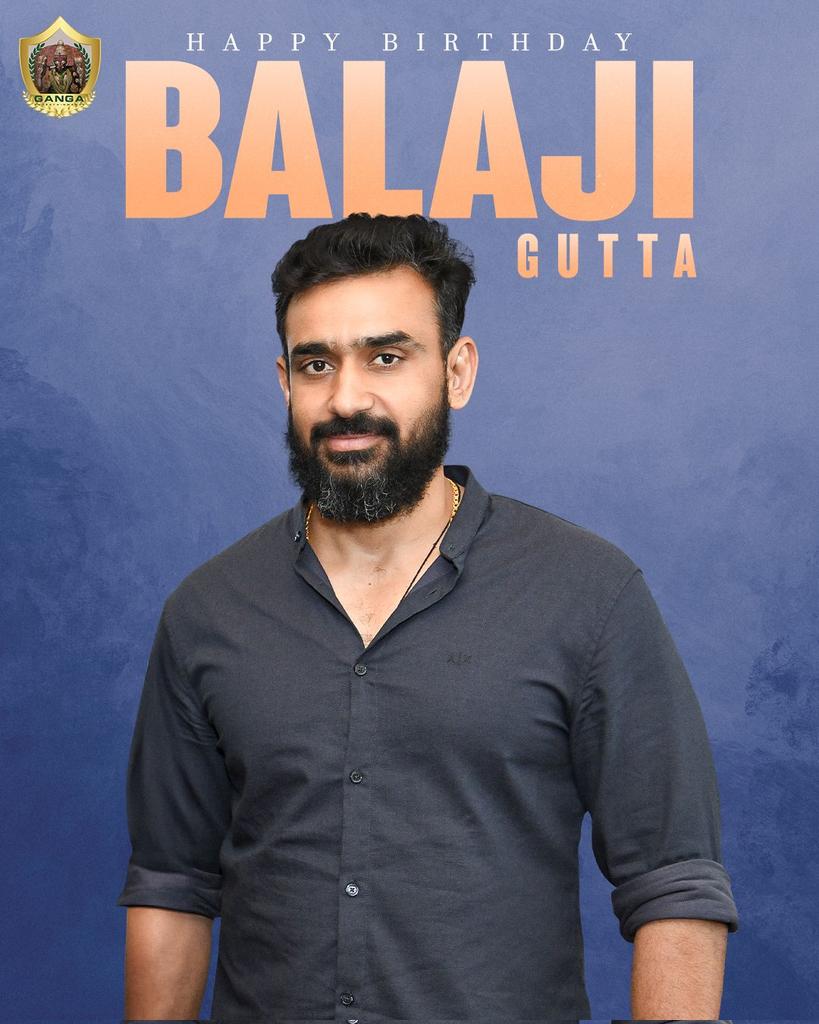 Team #ShivamBhaje 🔱 wishing Actor and Producer @_BalajiGutta Garu a very happy birthday 🍰🥳 May your day be filled with joy and your year ahead be filled with success and happiness.✨ #BalajiGutta #HBDBalajiGutta🙌🏻