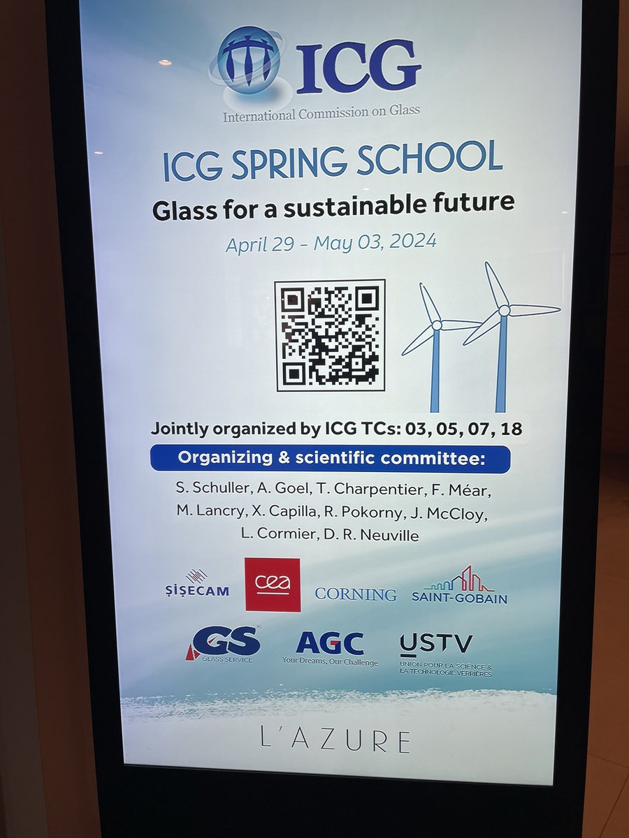 Ready for the international school of glass for a sustainable future #glass #icg #sustainable #cnrs #ustv
