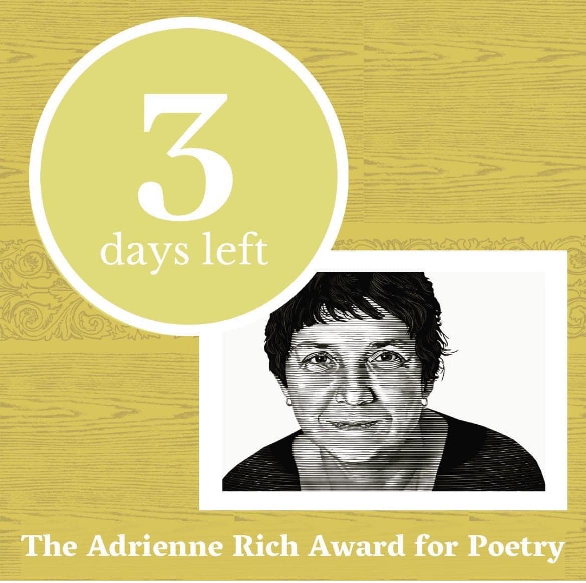 Still plenty of time to send your amazing poems to the BPJ! The Adrienne Rich Award provides a $1,500 prize for a single poem, and all submissions are considered for publication. As always, we offer a fee-free option if the reading fee presents a hardship. bpj.org/submit/rich-aw…