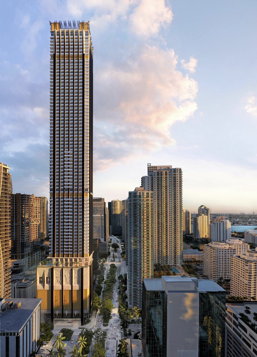 ✈️ Dolce & Gabbana’s building in Brickell will be one of the tallest buildings most people will ever see, at 1,049 feet high. Can’t wait to see how it looks in person

allinmiami.com/blog/dolce-and…

#dolceandgabbana #brickell
