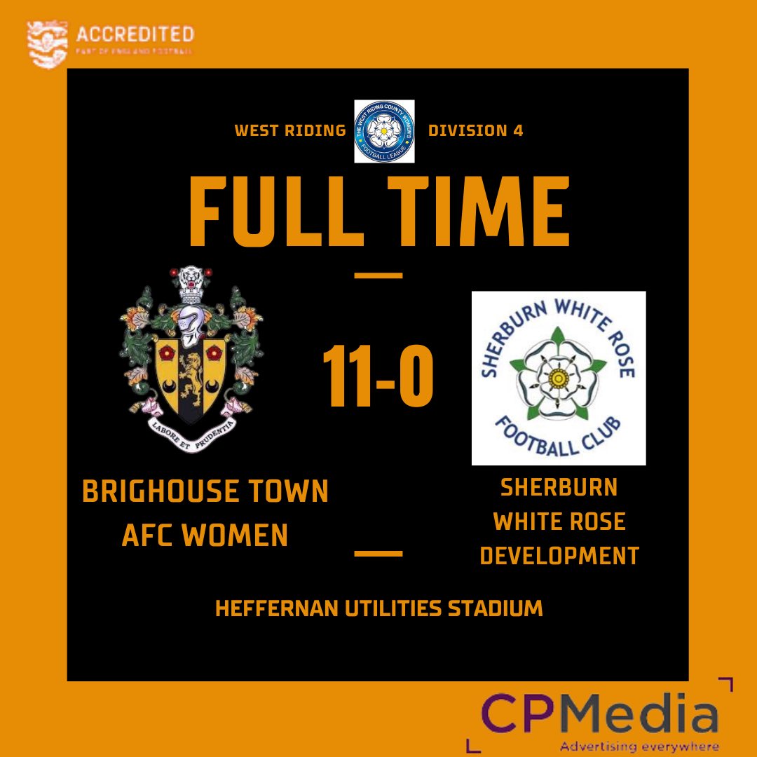 🚨 Match Result 🚨.                               Town have won their last home game of the season🍊                                                           Score Update: 11-0⚽️.                           #OneTownOneTeam