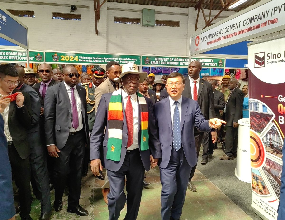 S. Africa & China are Zimbabwe's biggest trade partners. Both contributed around 56% of Zim's Int. Trade. China is expected to be Zim Number 1 trading partner by 2025 surpasing S. Africa. S. Africa has traditionally been Zim's biggest trade partner. @InfoMinZW @ChineseZimbabwe