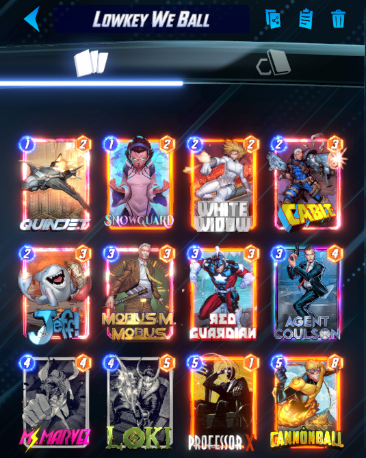 I can finally make this tweet! I've made this deck a week ago and kept it on secret (unless you watched my stream lol) to play it on the Snap Grand Prix, and it paid off! I got top 9 in the swiss phase and today I'm playing top 16 matches so wish me luck and enjoy the deck!