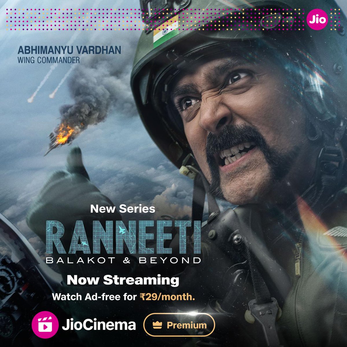 Meet the faces behind the Ranneeti - the story of India’s modern warfare! ‘Ranneeti: Balakot & Beyond’ is now streaming. Subscribe to JioCinema Premium at Rs. 29 per month. Exclusive content. Ad-free. Asli 4K. Any device. #RanneetiOnJioCinema #JioCinemaPremium…