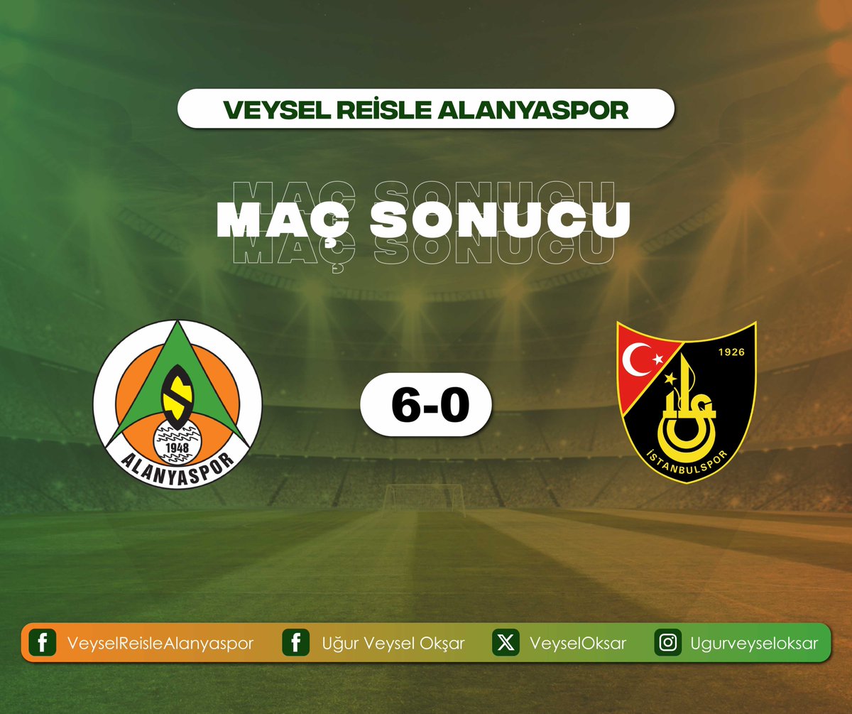 25 Kasım 2023,Alanyaspor düşmez diyen bir elin parmağını geçmez.
Sonra 21 maç;10 Galibiyet,8 Beraberlik,3 Mağlubiyet.
28 Nisan 2024;48 Puan sonrası herkes Bu takım Avrupa'ya gider.
Devamı Salı Akşamı TV'de
SEN NASIL BİR GÜZELLİKSİN ÖMRÜMÜ VERDİĞİM TAKIMIM...